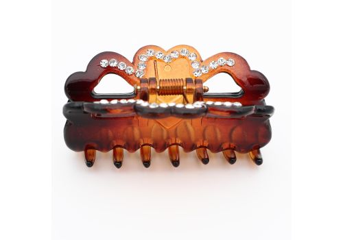 IB Fashion Hair Pinza Tartarugata con Strass