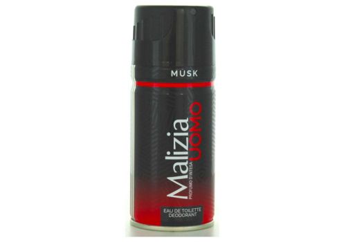 Malizia Uomo Musk Eau de Toilette Deodorant 150ml
