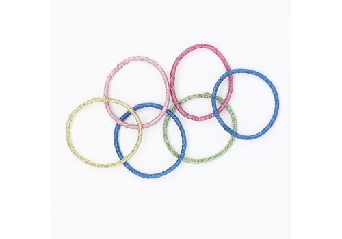 Elastico Glitter 6pz