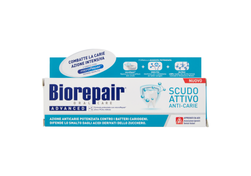 Biorepair Advanced Scudo Attivo Anti-Carie Dentifricio 75ml