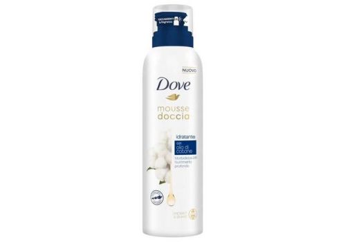 Dove Mousse Doccia Idratante Con Olio Di Cotone 200ml