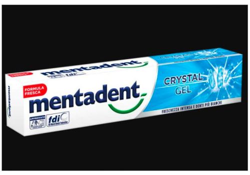Mentadent Crystal Gel Dentifricio 75ml