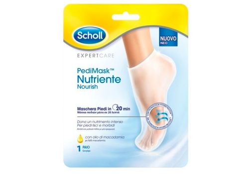 Pedimask Nutriente Con Olio Di Macadamia Posa 20 Minuti 1 Paio