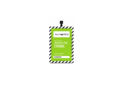 Almarès Cydonia maschera viso  con argilla pura rigenerante 30ml