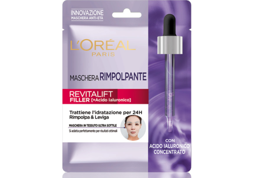 L'Oréal Paris Revitalift Filler maschera in tessuto rimpolpante 1 pezzo
