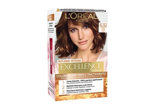 Tinta Capelli Excellence Intense Biondo Scuro Dorato Perla 6.32
