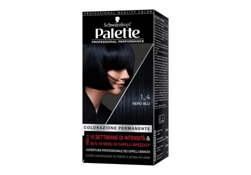 Palette Professional Performance Colorazione Permanente 1.4 Nero Blu