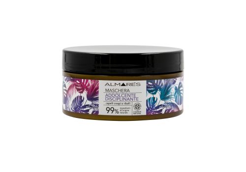 Almarés Maschera Addolcente Disciplinante per Capelli Crespi e Ribelli 250ml