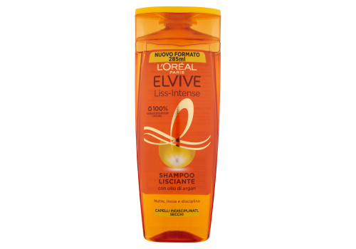 Elvive Liss-Intense Shampoo Lisciante per Capelli Indisciplinati e Secchi 285ml