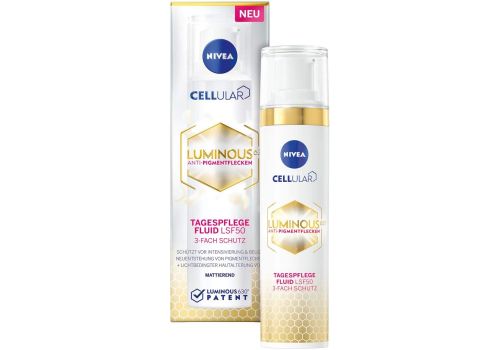Nivea Cellular Luminous Fluido Anti-Macchie SPF50 Tripla Protezione 40ml