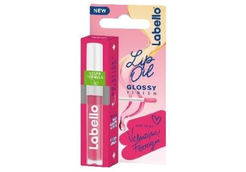 Labello Lip Oil Glossy Finish Pink Rock