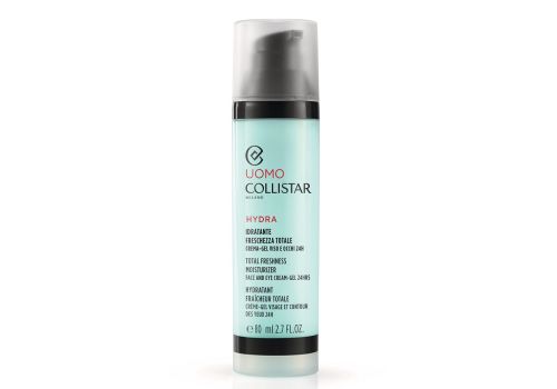 Collistar Uomo Hydra crema-gel viso e occhi idratante freschezza totale 24 ore 80ml