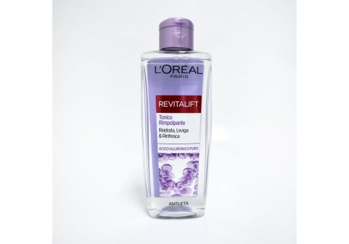 L'Oréal Revitalift Tonico Rimpolpante Anti-Età con Acido Ialuronico Puro 200ml