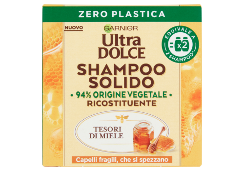 Shampoo Solido Ultra Dolce Tesori di Miele 60 grammi