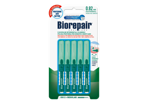Biorepair Pro Scovolini Interdentali Cilindrici con microRepair 0.82 mm