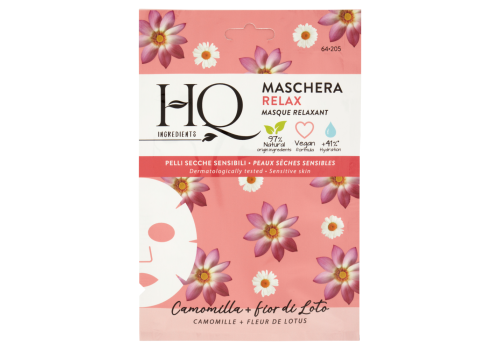 Omnia Botanica HQ Ingredients Maschera Relax 12ml