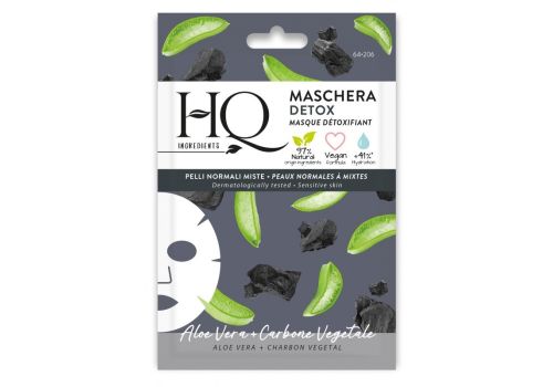 Omnia Botanica HQ Maschera in Tessuto Detox 12ml