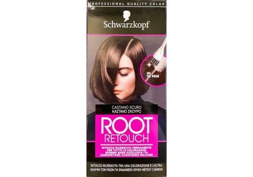 Root Retouch Ritocco Ricrescita Permanente Castano Scuro