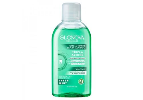 Glenova collutorio menta fredda senza alcool 400ml