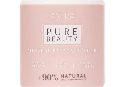 Astra pure beauty mineral banana powder cipria