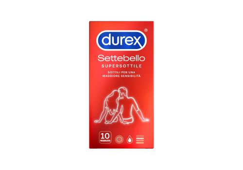 Durex Settebello Supersottile 10 profilattici