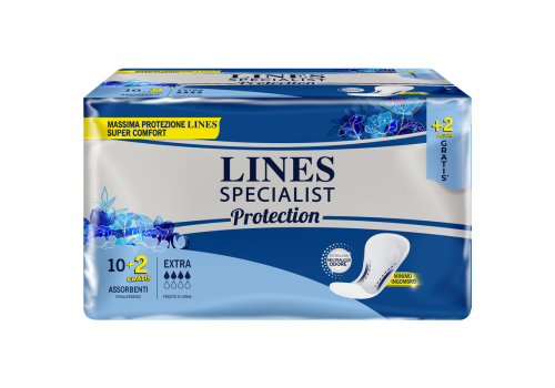 Lines Specialist Protection Extra 10+2 Assorbenti