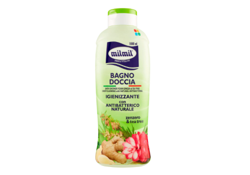 Mil Mil Bagnoschiuma Igienizzante Antibatterico 1 litro