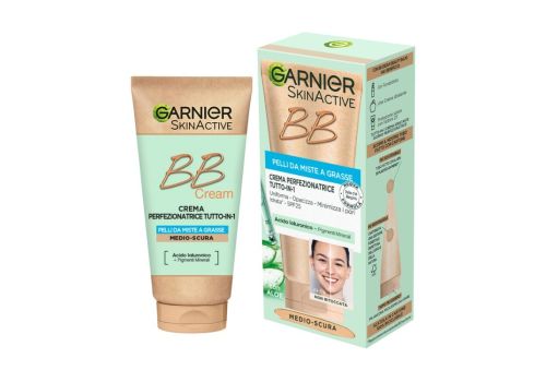 BB Cream Crema Pelli Da Miste A Grasse Perfezionatrice Tutto In 1 Medio-Scura 50ml