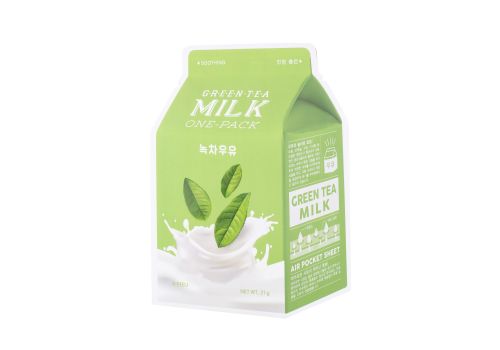 A'PIEU Green Tea Milk One-Pack Maschera in Tessuto 1 pezzo