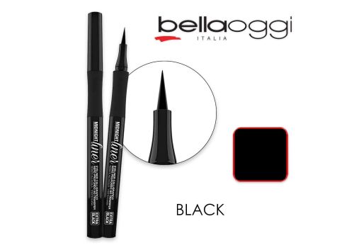 BellaOggi Midnight Liner Water Resistant Black