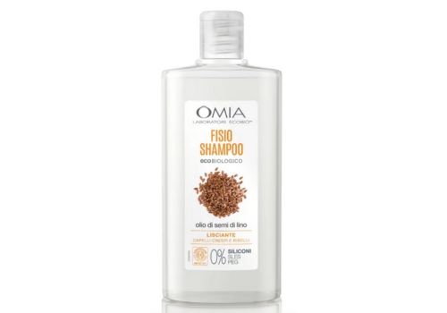 Shampoo Eco Biologico Olio Semi Di Lino Capelli Crespi 200ml