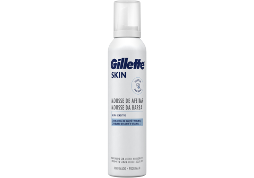 Gillette Skin mousse da barba ultra sensitive profumata 240ml