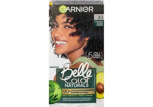 Belle Color Naturals Colorazione Permanente Senza Ammoniaca 3.1 Castano Scuro Cenere