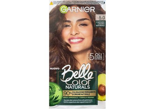 Belle Color Naturals Colorazione Permanente Senza Ammoniaca 5.0 Castano Chiaro Naturale