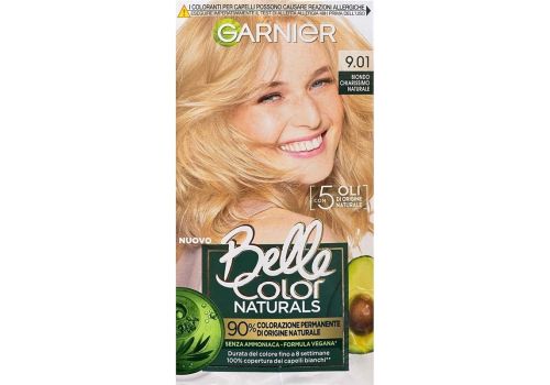 Belle Color Naturals Colorazione Permanente Senza Ammoniaca 9.01 Biondo Chiarissimo Naturale