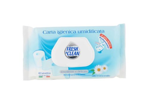 Fresh & Clean Carta Igienica Umidificata 48pz