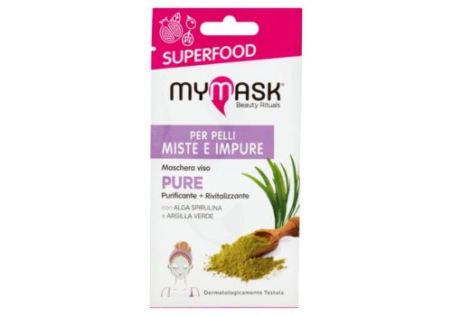 MyMask Superfood Pure maschera viso purificante 8ml