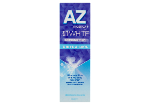 Az 3d white dentifricio sbiancante 65ml