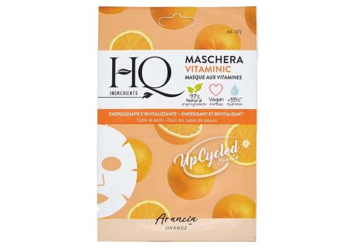 HQ Vitaminic Arancia maschera in tessuto energizzante e rivitalizzante 1 pezzo