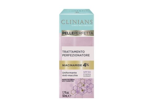 Clinians Pelle Perfetta Trattamento Perfezionatore Niacinamide 4% Uniformante Anti-Macchie 50ml