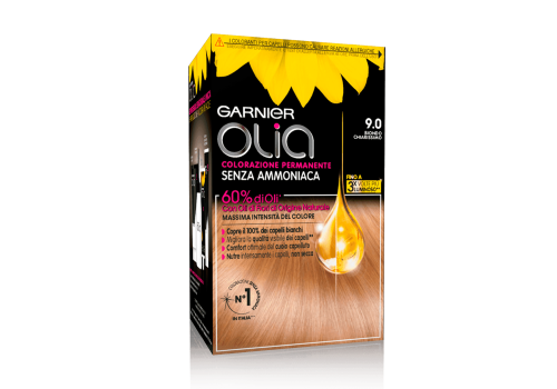 Olia Colorazione Permanente Senza Ammoniaca 9.0 Biondo Chiarissimo