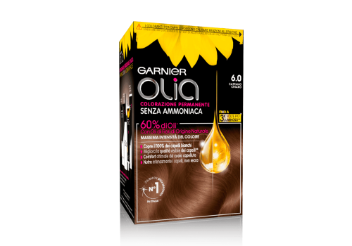 Olia Colorazione Permanente Senza Ammoniaca 6 Castano Chiaro