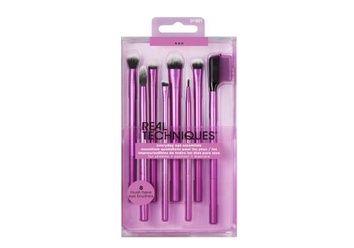 Real Techniques everyday eye essentials set di pennelli 