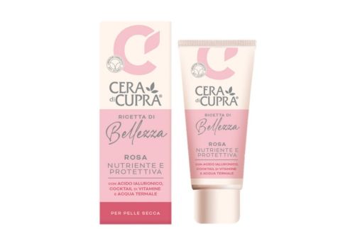 Cera Di Cupra Ricetta Di Bellezza Crema Viso Rosa Nutriente E Protettiva per Pelle Secca 75ml