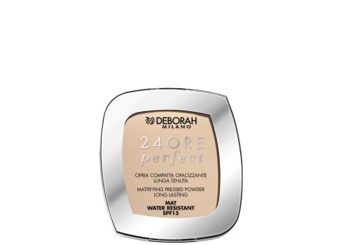 Cipria 24 Ore Perfect Cipria Compatta Opacizzante SPF15 01