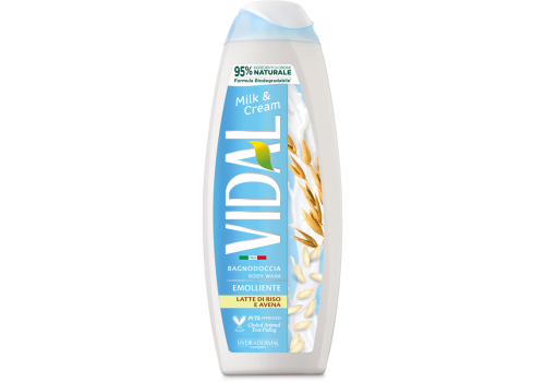 Vidal Bagnodoccia Milk e Cream 500ml