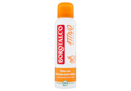 Borotalco Attivo Profumo di Mandarino e Neroli Deodorante Spray 150ml