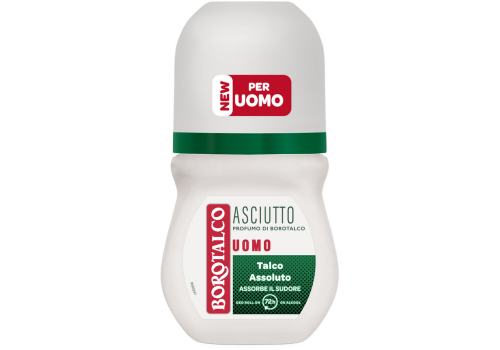 Borotalco Uomo Asciutto Profumo Di Borotalco Deodorante Roll-On 50ml