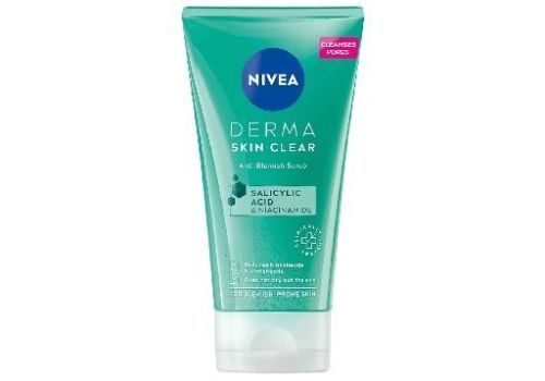 Nivea Derma Skin Clear Scrub Anti-Imperfezioni con Acido Salicilico e Niacinamide 150 ml