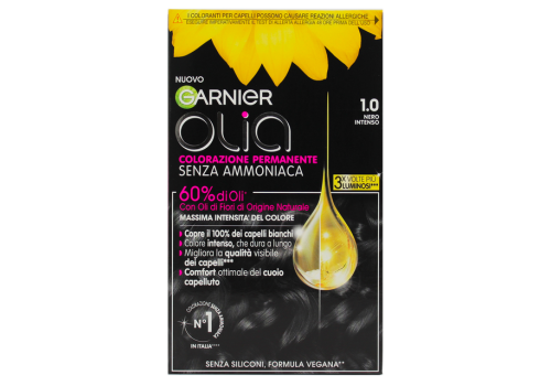 Olia Colorazione Permanente Senza Ammoniaca 1.0 Nero Intenso